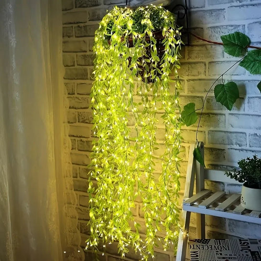 LED Willow Leaf String Lights